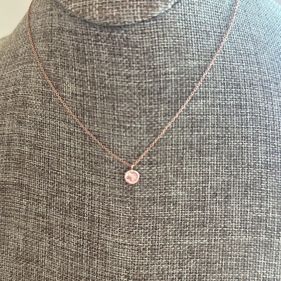 Gorjana NWT Chloe Adjustable Necklace - Rose Gold - Picture 6 of 8